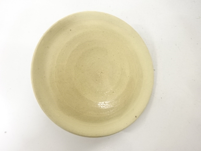  加藤作助　織部　水指(十三代即中斎書付)